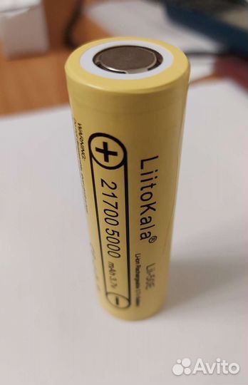 Аккумуляторы 21700, 5000 mAh. LiitoKala
