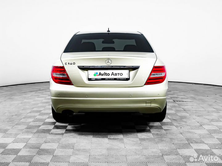 Mercedes-Benz C-класс 1.6 AT, 2011, 123 628 км