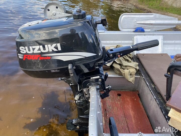 Казанка 6м и мотор Suzuki 4T 5