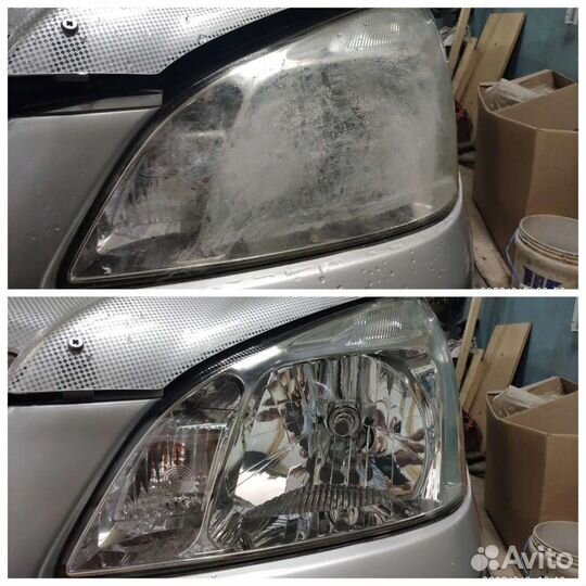 Полировка фар