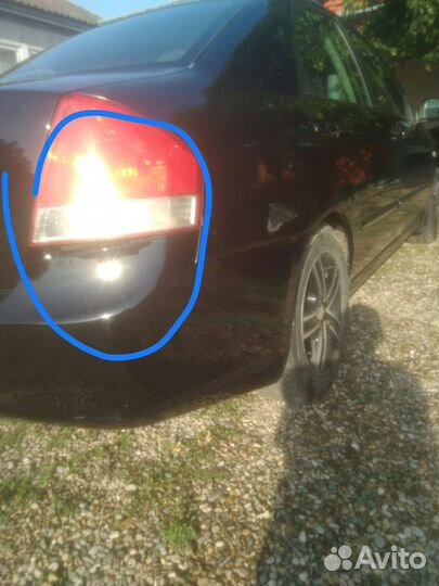 Бампер задний kia cerato 2007