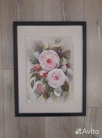 Картины акварелью А4, авторские работы