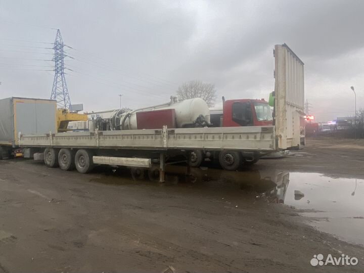 Полуприцеп бортовой Krone SDP27, 2005