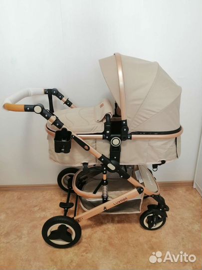 Новая Коляска 3 в 1 Luxmom