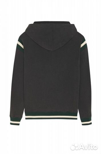 Saint Laurent Varsity Hoodie Black/Green