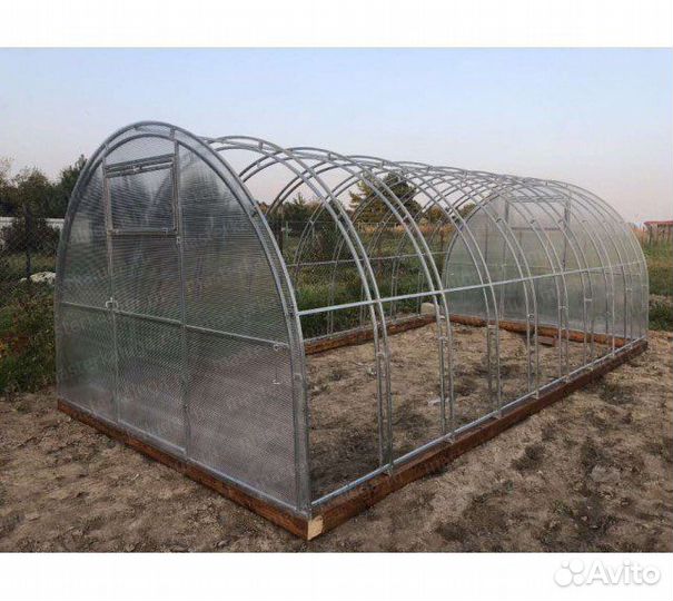 Теплица 3х6 в сборе