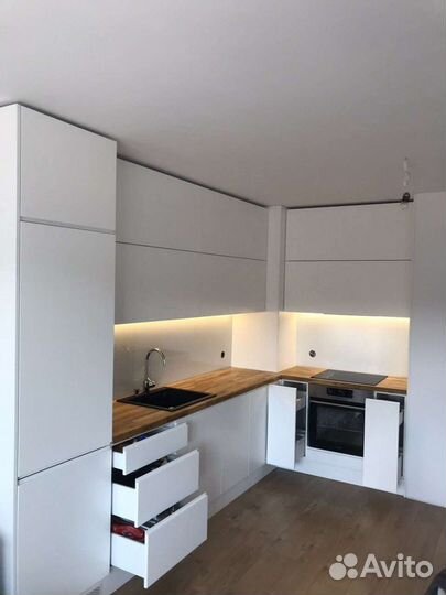 Кухни на заказ с фасадами из мдф