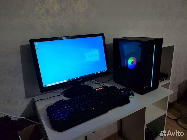 Игровой пк с монитором