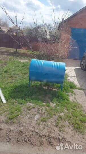 Бочка металлическая б/у