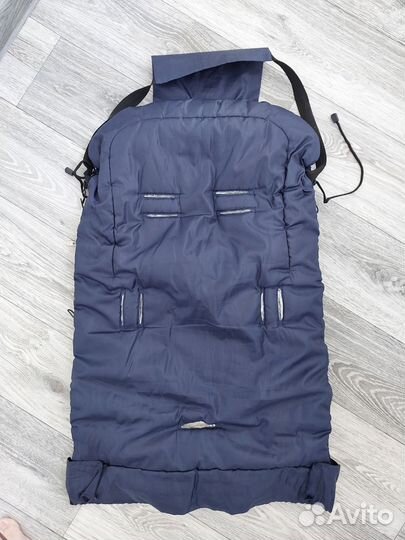 Конверт на овчине в коляску leader kids