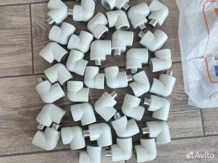 Полипропиленовые фитинги Кальде 40 штук