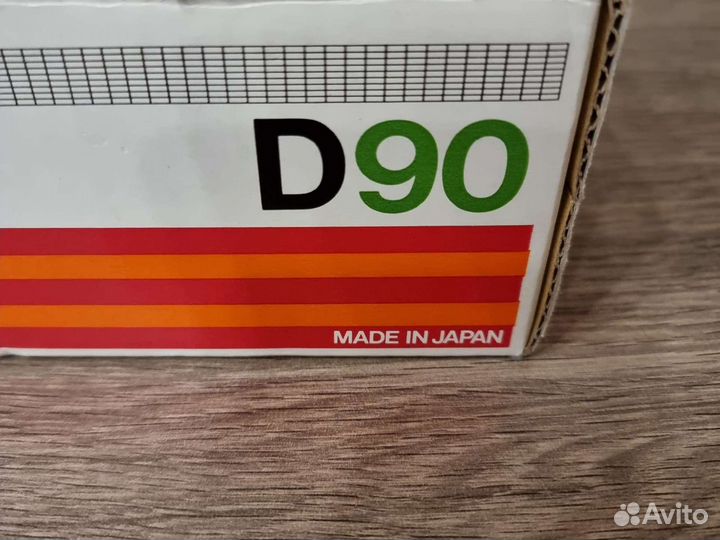 Аудиокассета TDK D 90 1982 год japan