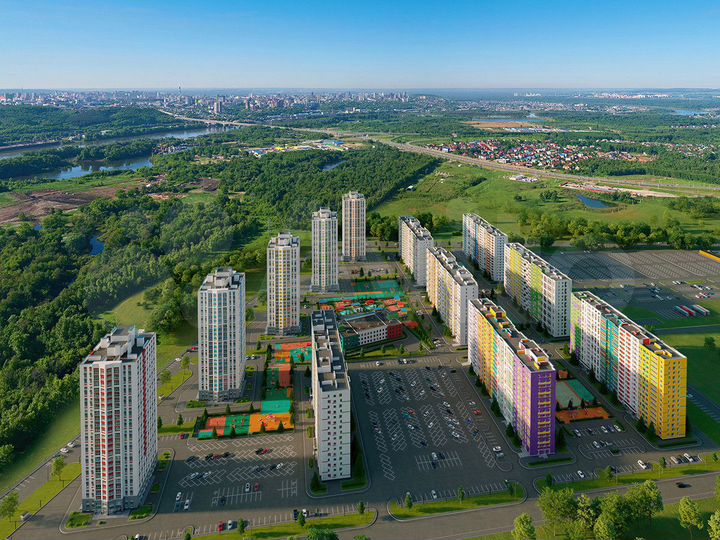 2-к. квартира, 71,6 м², 19/25 эт.