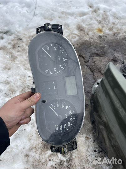 Панель приборов рено логан 1