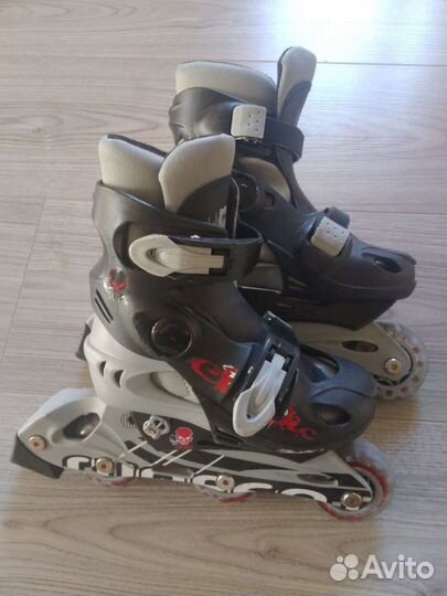 Роликовые коньки детские раздвижные