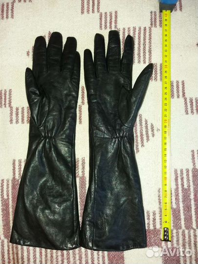 Перчатки женские кожаные новые