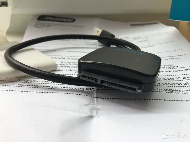 Новый Переходник для Жёсткого Диска,юсб