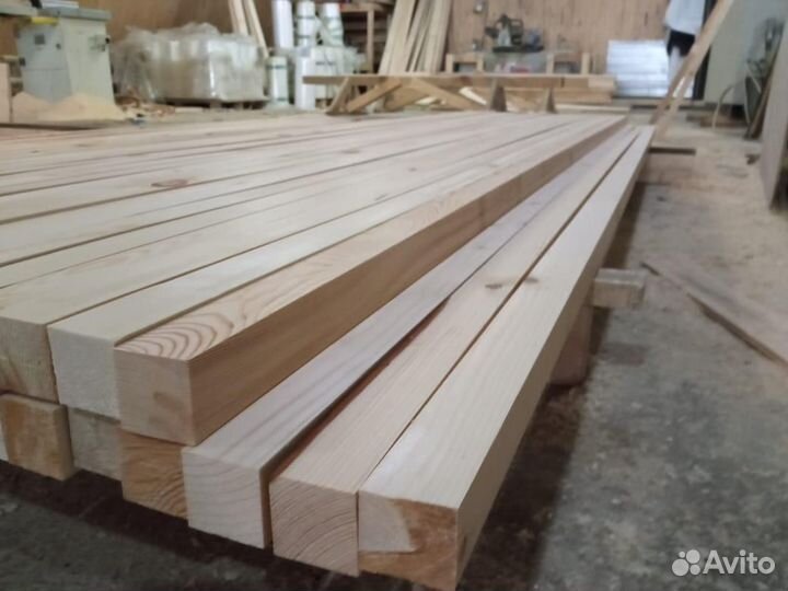 Брусок сухой строганный