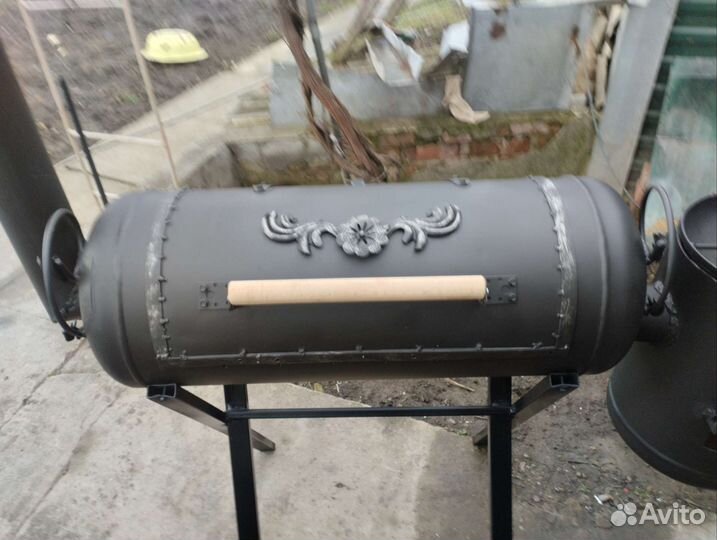 Мангал коптильня