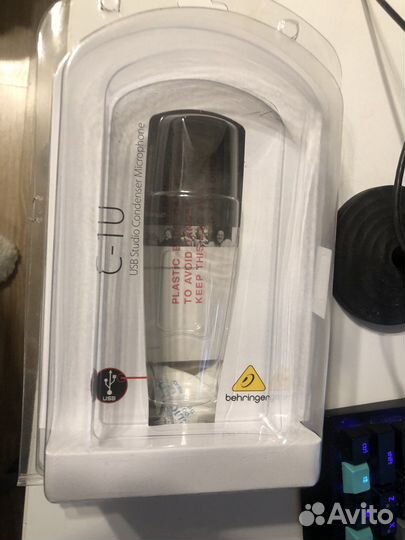 Микрофон behringer c1u