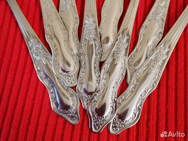 Набор ложек чайных 10шт., новые