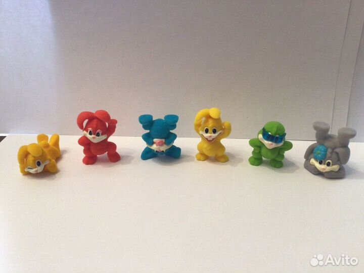 Киндер пасхальная серия 2016г. Бархатные зайцы