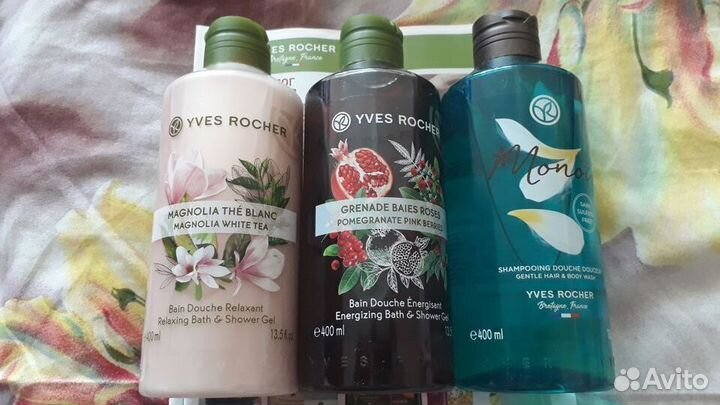 Шампунь, гель для тела Ив Роше
