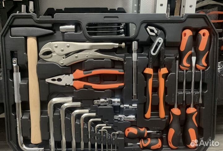 Набор инструментов для автомобиля 129 предметов