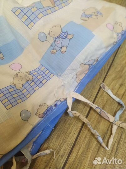 Бортики в детскую кроватку