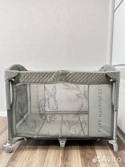 Детская кроватка манеж Happy Baby Wilson