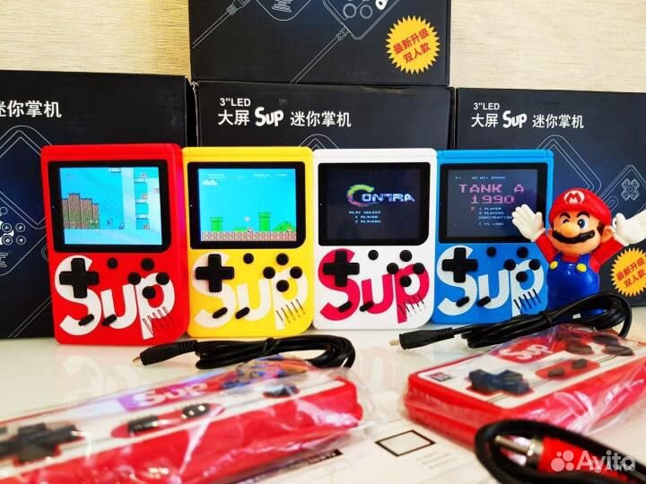 Игровая приставка + джестик 500 в 1