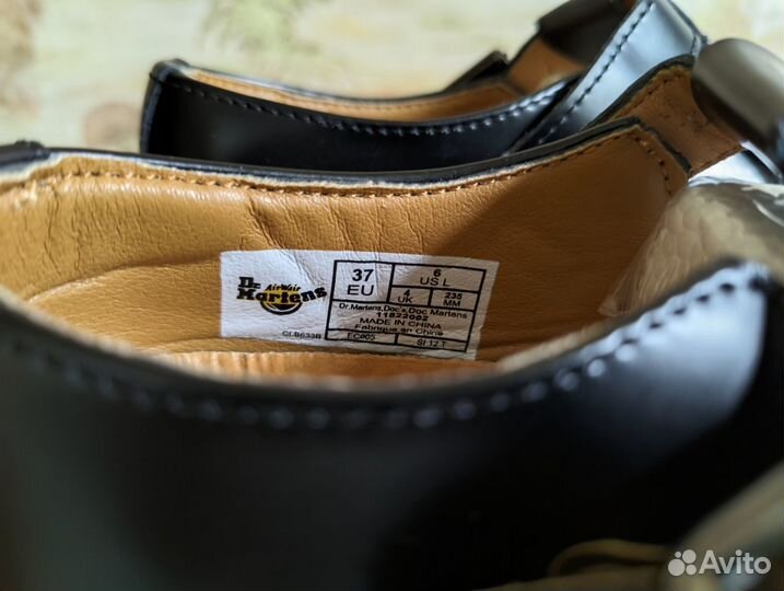 Ботинки Dr. Martens Polley Mary Janes, 37 размер