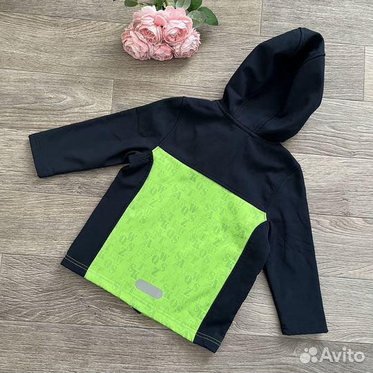 Новая куртка софтшелл Topolino, 98см