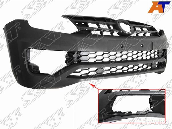 Бампер передний volkswagen amarok