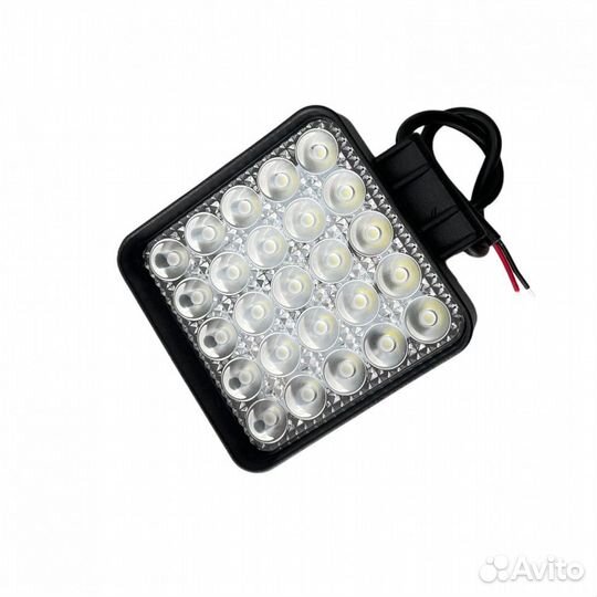 Фара квадрат дополнительная 25 диодов ае75S-25LED