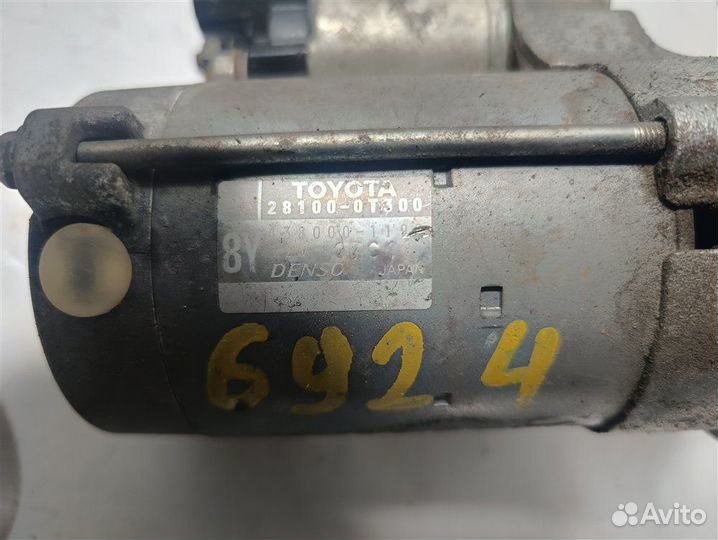 Стартер Toyota Corolla ZRE151 1zrfe 2010