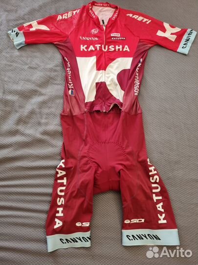 Велосипедный комбинезон Katusha Катюша (оригинал)