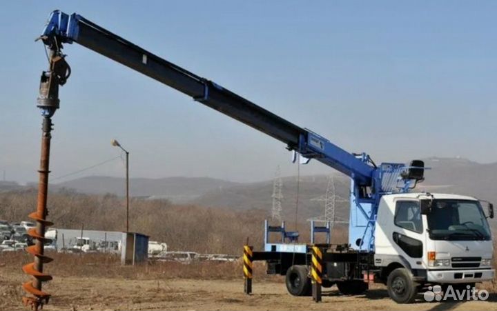 Аренда ямобура JCB Глубина - до 12м