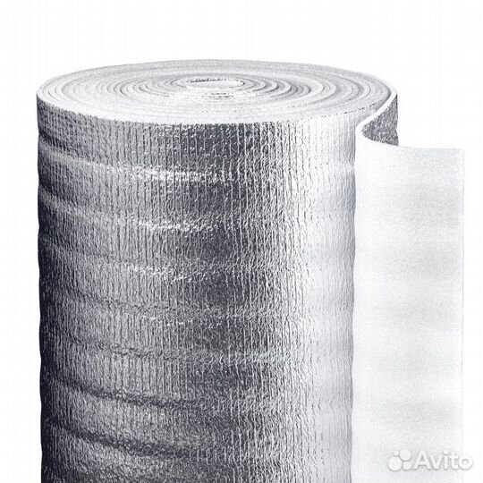 Пленка отраж. 2мм 30кв.м фольгированная Тепофол