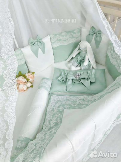 Бортики в кроватку