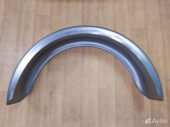 Крыло для прицепа моно оцинкованное 860х445х240 K