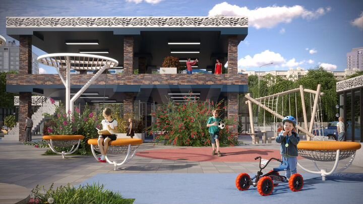 3-к. квартира, 96,4 м², 3/25 эт.