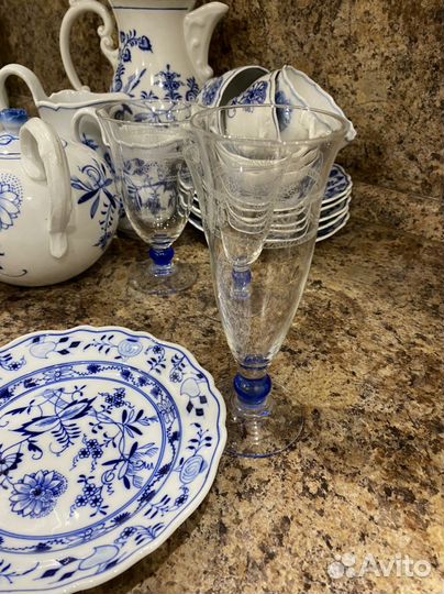 Полный комплект набор бокалов luminarc