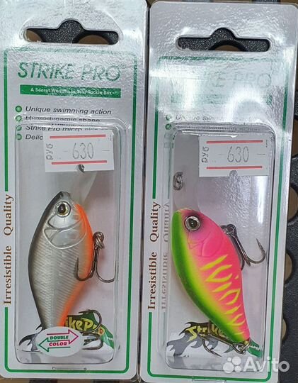 Воблер Strike Pro Cranky-X Deep 50, 1,0м.-2,5м