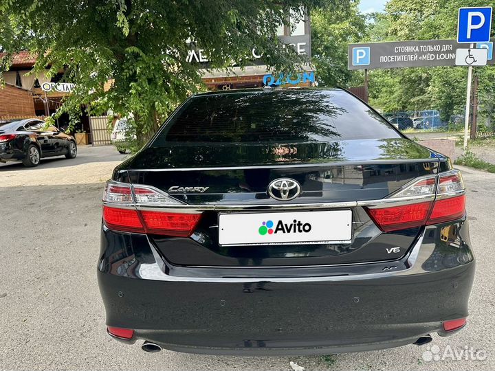 Toyota Camry 2.5 AT, 2017, 162 500 км