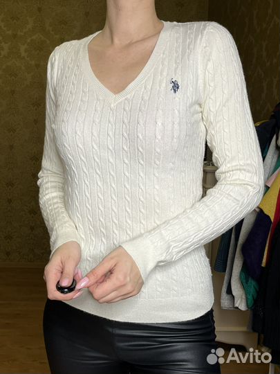 Пуловер женский us polo assn M
