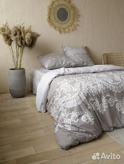 Белье постельное с европростыней