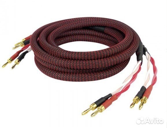 Акустический кабель 2 RCA, 2 шт, Дл 2 метра