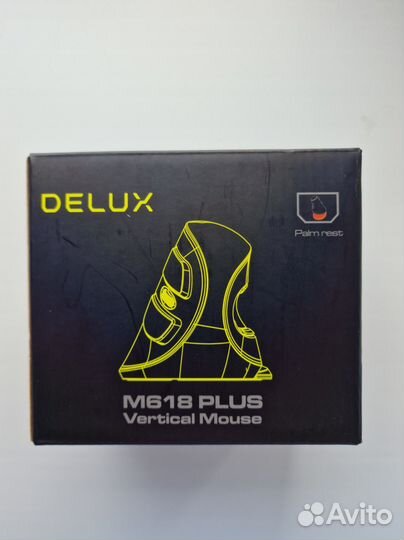 Вертикальная мышь Delux M618 Plus