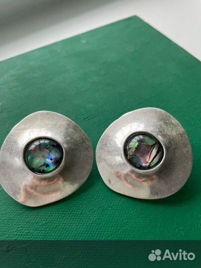 Серьги винтажные robert lee morris